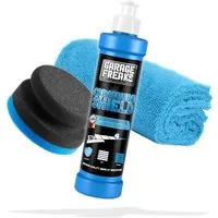 Garage Freaks Auto Handpolitur Set Wachs Versiegelung 250ml + Mikrofasertuch Autopolitur (3 St), Auto Hand Polier Set