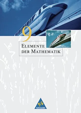 Elemente der Mathematik SI - Allgemeine Ausgabe 2001: Schülerband 9