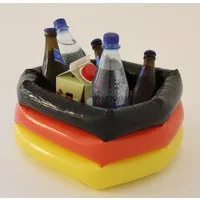 4M Trade Handelsgesellschaft UG Kühltasche Aufblasbarer Getränkekühler 40 cm Ø Deutschland Farben