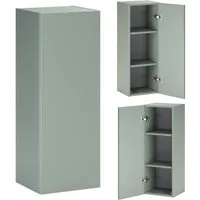 Lomadox Hängeschrank ALASSIO-56 Badschrank Wandschrank, Grün matt, ca. 30/80/26,6cm