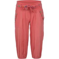 malito more than fashion Caprihose malito Damen Pumphose in Unifarben, lässige kurze Hose, Bermuda für Pumphose in Unifarben Einheitsgröße