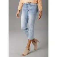 Aniston SELECTED Straight-Jeans in verkürzter cropped Länge