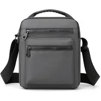 MOPUEA Umhängetasche Wasserdichte Oxford Umhängetasche Herren Umhängetasche (Herren Umhängetasche kompakt für Alltag Arbeit und Freizeit, Mehrfachtasche mit Organizer Fächern für täglichen Gebrauch), Leicht robust viele Fächer verstellbarer Gurt