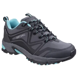 Cotswold Womens/Ladies Abbeydale Low Wanderstiefel (Grau/Schwarz/Aqua)