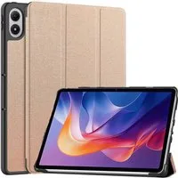 SmartUP Tablet-Hülle für Xiaomi Redmi Pad 2 Tasche Smart Cover Case Klapphülle Schutzglas 11 Zoll, integrierte Standfunktion, integrierter Magnetverschluss