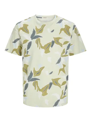 JACK&JONES - JORALMERIA AOP TEE SS CREW NECK - Gr. - L