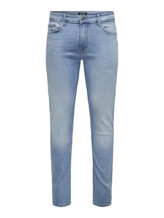 ONLY&SONS - ONSLOOM SLIM LB 8263 DIA DNM NOOS Light Blue Denim - Gr. - 34