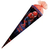 Roth Schultüte Roth Schultüte Marvel Spider-Man eckig Schutzspitze Tüllverschluss