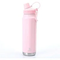 Botells Thermoflasche Edelstahl Isolierflasche 800 ml, Doppelwand, Bügelverschluss, robust, Geschmacks- und geruchsneutrale Edelstahl Sport Thermoflasche 0,8 l