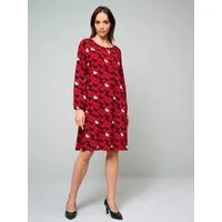 Alba Moda Druckkleid Kleid mit grafischem Dessin
