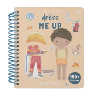 Little Dutch Stickerbuch Dress me up - Jim