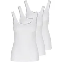 Nina Von C. Unterhemd 3er Pack Daily (Spar-Set, 3-St) Unterhemd / Top - Baumwolle - Atmungsaktiv - Im klassischen Design
