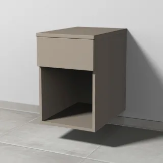 Sanipa Anbau-/Solitärschrank 2morrow (P2351) 510x350x520 Sandgrau-Matt, P235167 P235167