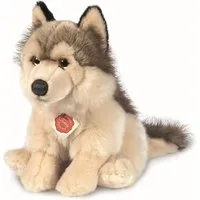 Teddy Hermann® Kuscheltier Wolf sitzend, 29 cm, zum Teil aus recyceltem Material (1-St)