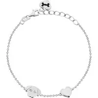 CHRIST Silberarmband CHRIST Damen-Armband 925er Silber, recycelt Herz, Modern