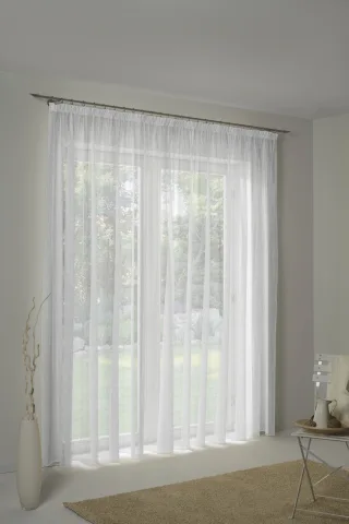 Wirth Gardine "3163 III" Faltenband 1 Stk. tlg.