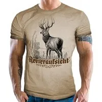 LOBO NEGRO® T-Shirt für Jäger und Förster: Revieraufsicht