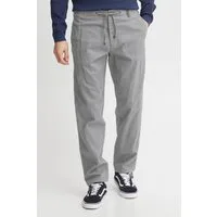 Indicode Leinenhose IDIves Lange Hose mit Tunnelzug am Bund