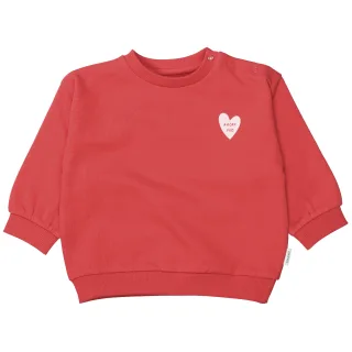 STACCATO - Md.-Sweatshirt,oversized bright red - Gr. - 80