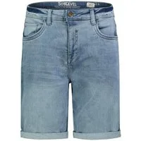 SUBLEVEL Jeansshorts Bequemer Schnitt Umschlag Klassischer Denim Sommer Look (1-tlg) H13247BI62642K_Shorts