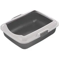 Nobby Katzentoilette Nobby Katzen Toilettenschale grau, 50 x 40 x 16 cm