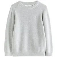 Next Rundhalspullover Strickpullover mit Rundhalsausschnitt und Hirsch (1-tlg)