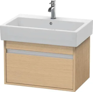 Duravit Ketho Waschtischunterbau wandhängend Natur Eiche Matt 650x440x410 mm - KT668403030 KT668403030