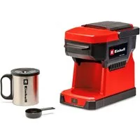 Einhell Kaffeepadmaschine TE-CF 18 Li-Solo, 0,24l Kaffeekanne, Korbfilter