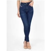 Diesel Skinny-fit-Jeans High Waist - SLANDY-HIGH 09C19 Knöchelfrei, Hoher Stretch