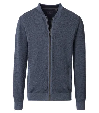 CASAMODA - Strickjacke silber - Gr. - XL