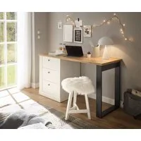 OTTO home Schreibtisch WESTMINSTER, im romantischen Landhausstil, Breite 138 cm, exclusiv by Otto