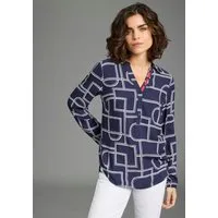 Laura Scott Longbluse mit Kontrasttape - NEUE KOLLEKTION