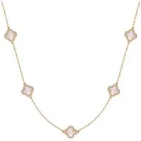 Lulu & Jane Collier Kleeblatt gelbgold