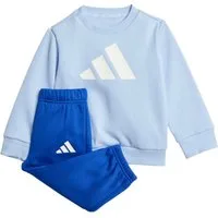 adidas Performance Jogginganzug Essentials 240 (Baumwolle-Mischung) hellblau/royalblau Kleinkinder