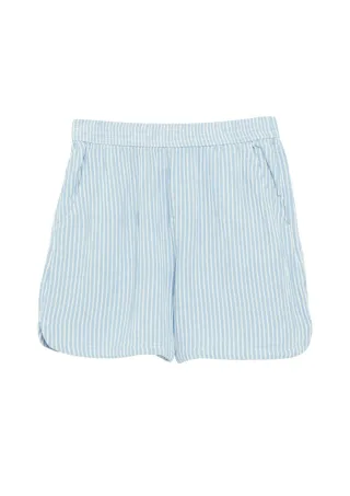 s.Oliver Red Label - Gestreifte Shorts weiß/blau - Gr. - 36