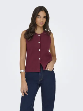 ONLY - ONLIBI BUTTON SL VEST CC KNT - Gr. - XS