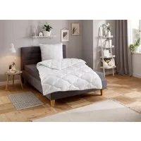 OTTO home Microfaserbettdecke Mondschein, Bettdecke 135x200 cm, 155x220 cm, 200x200 cm, Füllung: Polyester, Bezug: Polyester oder antibakteriellen Microfaser, Bettdecken, Sommer, Winter, allergiker geeignet (Hausstauballergiker)