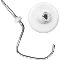 VIOKS Knethaken Set + Teigabweiser Ersatz für Bosch 00619166 00080060, mit Knetdüse für Küchenmaschine