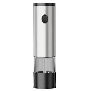 Comfook Electric Pepper Grinder Stainless Steel USB Rechargeable Adjustable Coarseness Ceramic Burr Mill Automatic Salt