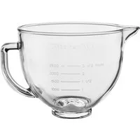 KitchenAid Küchenmaschinenschüssel 5KSM5GB für Küchenmaschine 4.3L & 4.8L, Glas