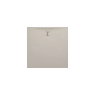 LAUFEN Duschwanne PRO 1000x1000x33 Marbond Ablauf seitl Beige matt, H2119521860001 H2119521860001