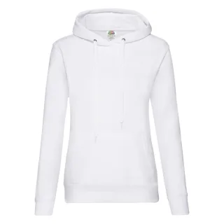 Fruit of the Loom - "Classic" Kapuzenpullover für Damen (Weiß)