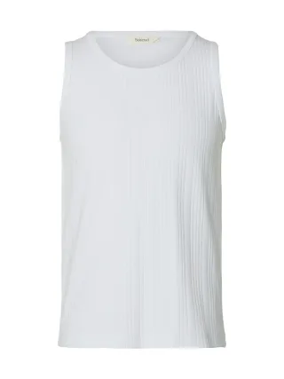 SELECTED MEN - SLMANDRE TANK TOP Bright White - Gr. - XL