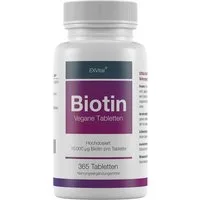 Biotin Tabletten 10.000 µg für Haare, Haut und Fingernägel Tabletten, 91,25 g
