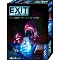 Kosmos Spiel EXIT, Das Spiel: Die Akademie der Zauberkünste (E), Rätselspiel, Made in Germany