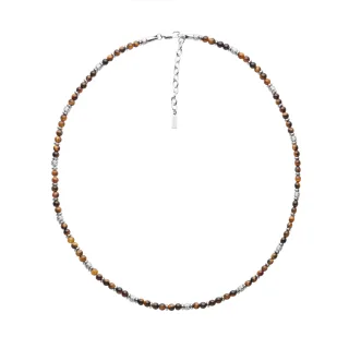 US Polo Assn Jewellery Oliver Halskette mit Natursteinen