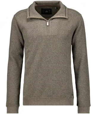 RAGMAN - Troyer-Sweatshirt zimt - Gr. - L