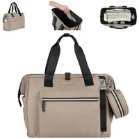 Kikkaboo Wickeltasche Tasche Maxi Wickelunterlage (1-tlg), kleine Tasche, Reißverschluss
