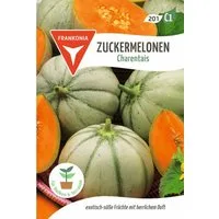 FRANKONIA Gemüsesamen Zuckermelone, Charentais - Melonen-Samen Saatgut Samen, Cucumis meo