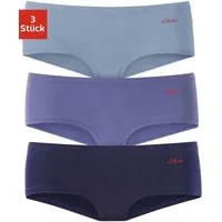 s.Oliver Hipster (3er-Pack) aus elastischer Baumwoll-Qualität